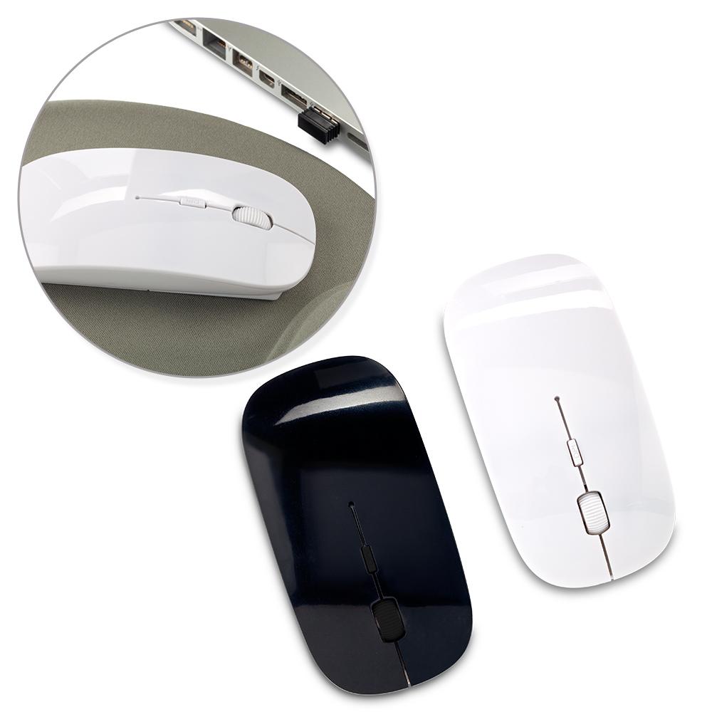 Mouse inalambrico Negro front