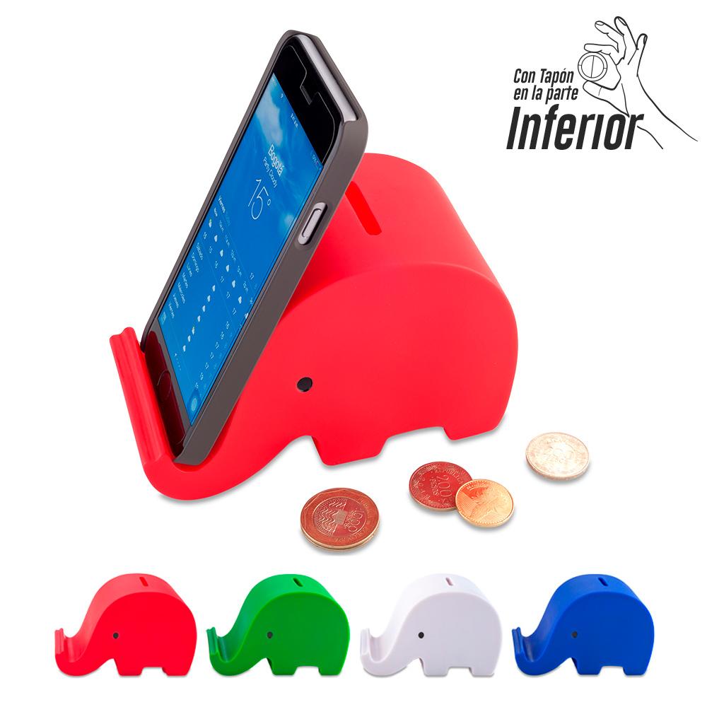 Alcancia elefante 2-1 Azul front