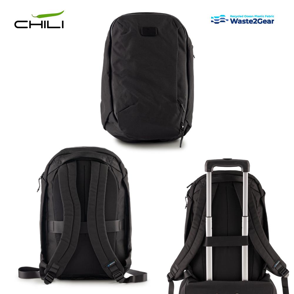 Morral backpack master ocean Negro front