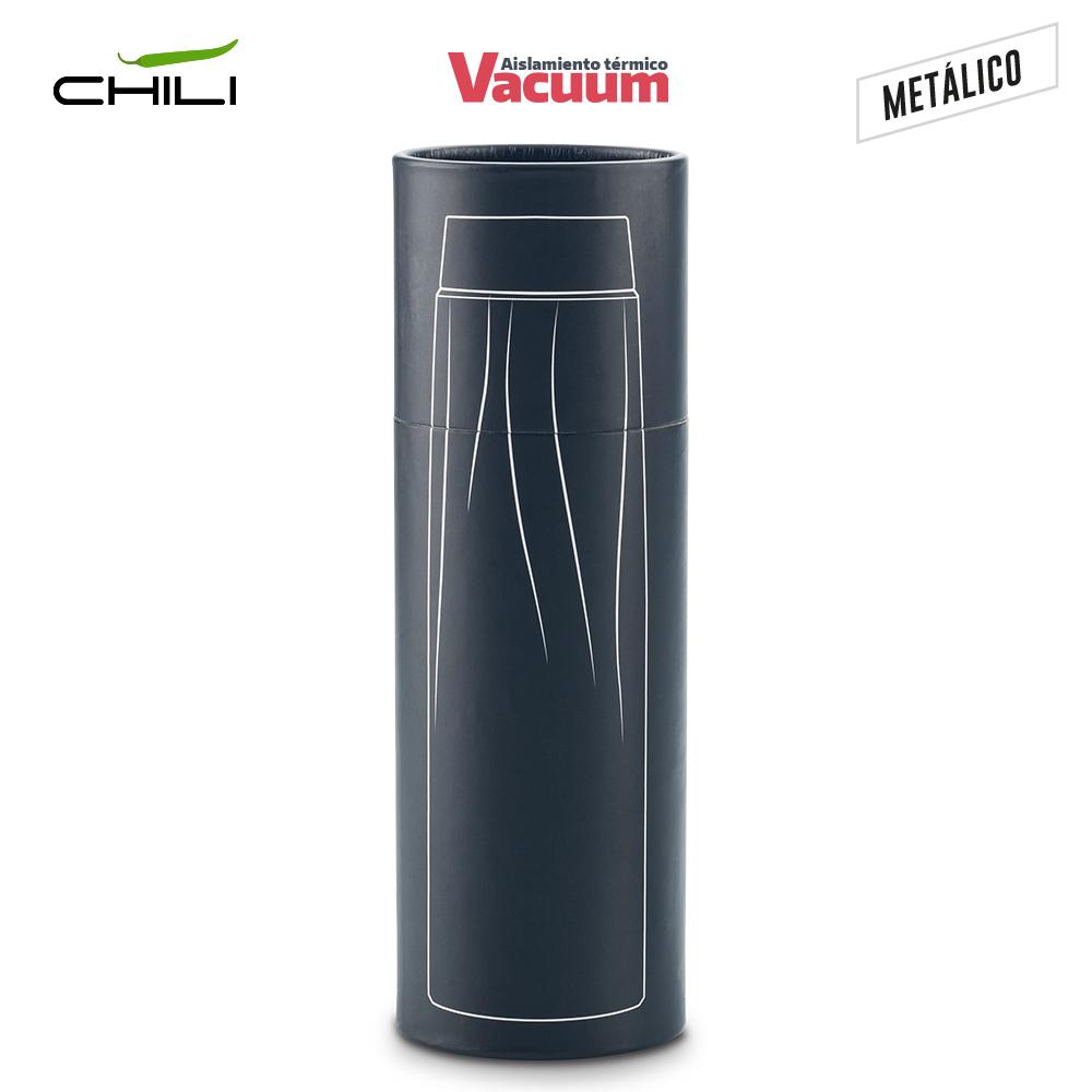 Termo metalico calypso chili 500ml Gris oscuro miniatura 7