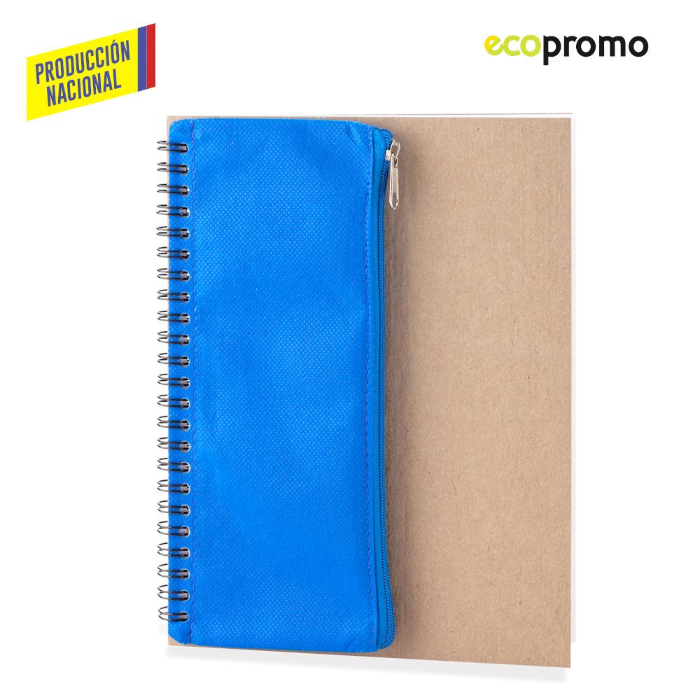 Libreta con portalapices - produccion nacional produccion nacional Amarillo miniatura 4