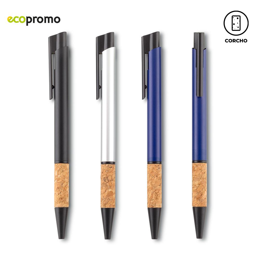 Boligrafo summit metal cork Negro front