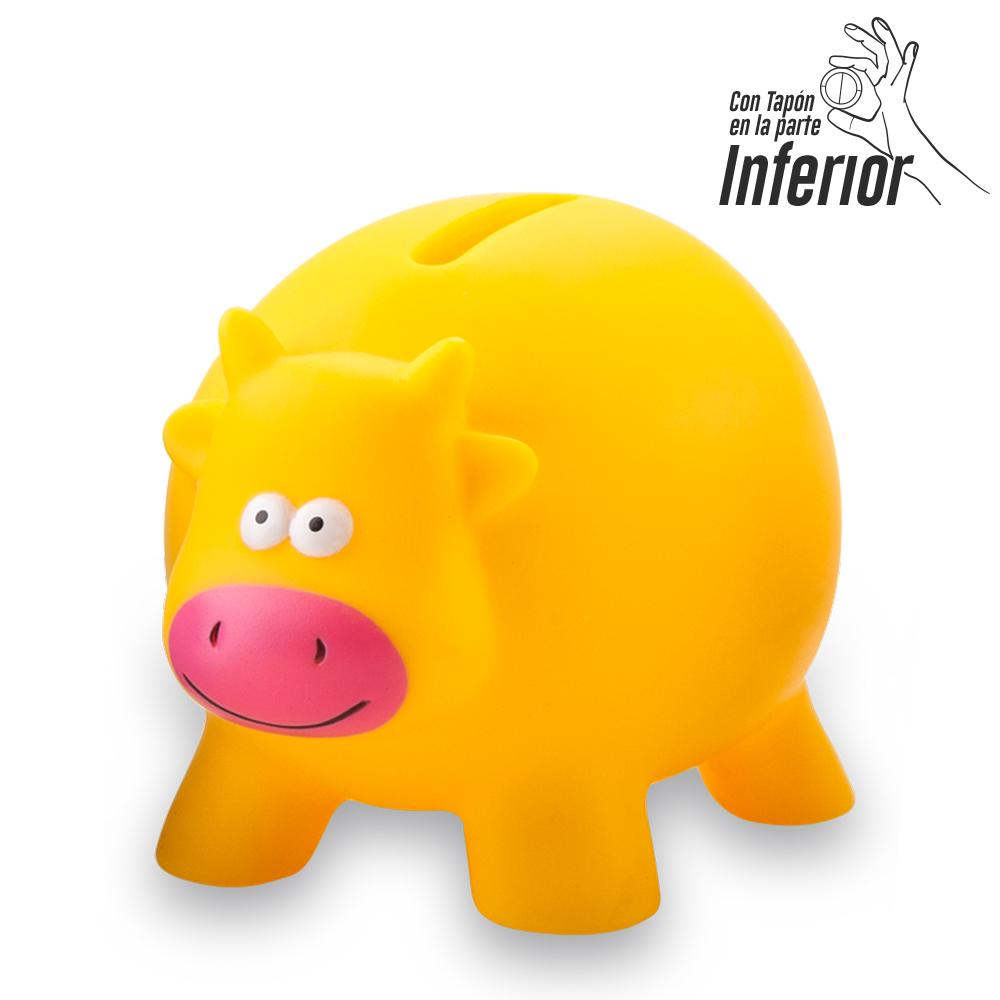 Alcancia cow oferta oferta Rosado miniatura 3
