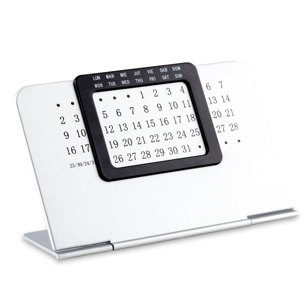 Calendario perpetuo plastico Azul miniatura 5
