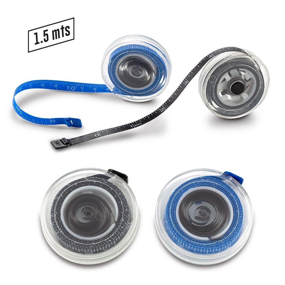 Metro retractil kolors Negro front
