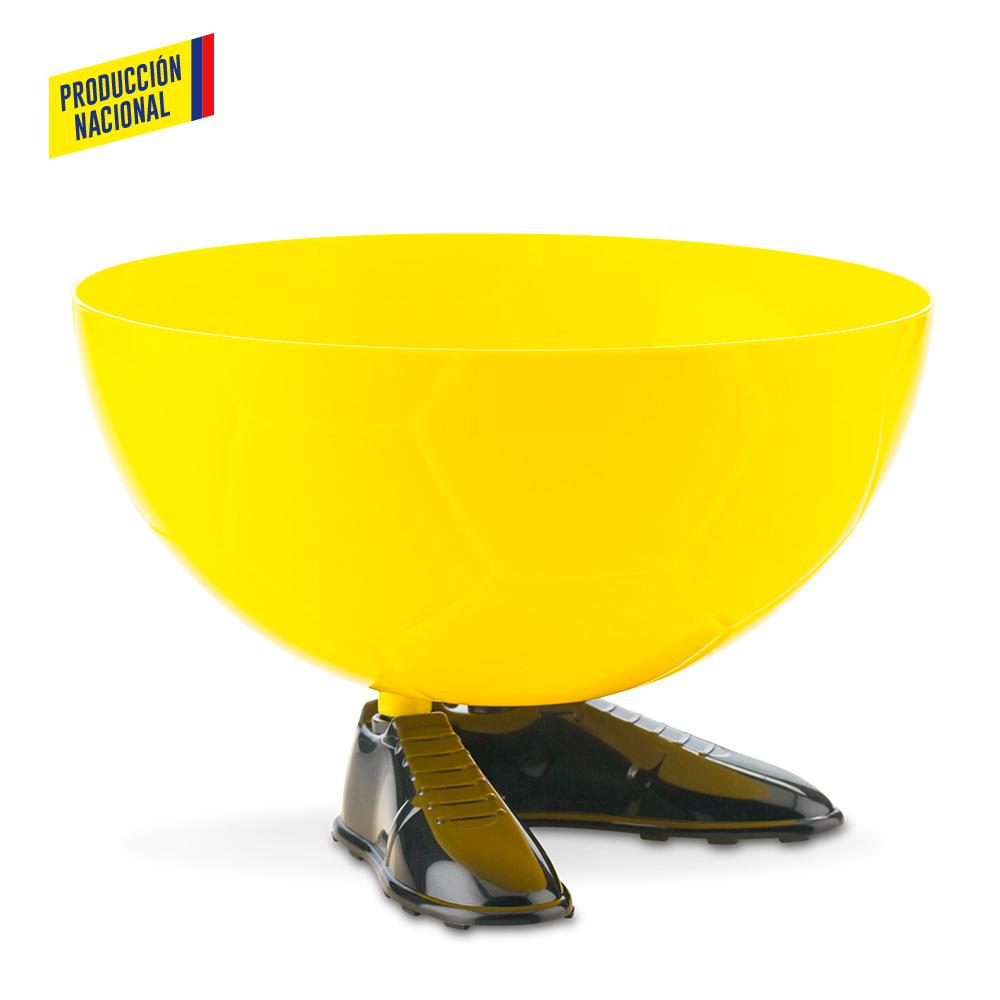 Bowl plastico con base - produccion nacional produccion nacional Rojo miniatura 3