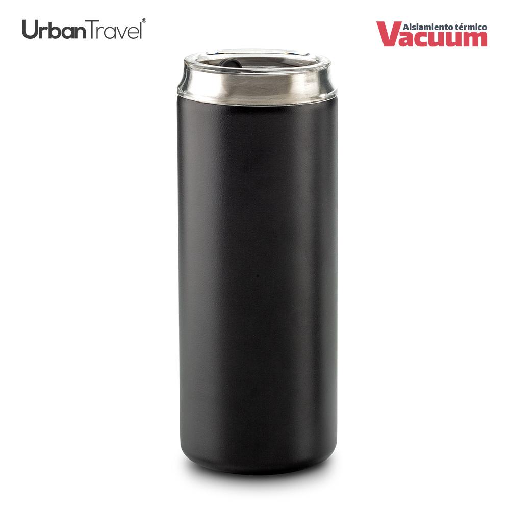 Mug metalico koen urban travel 600ml Negro Mate miniatura 4