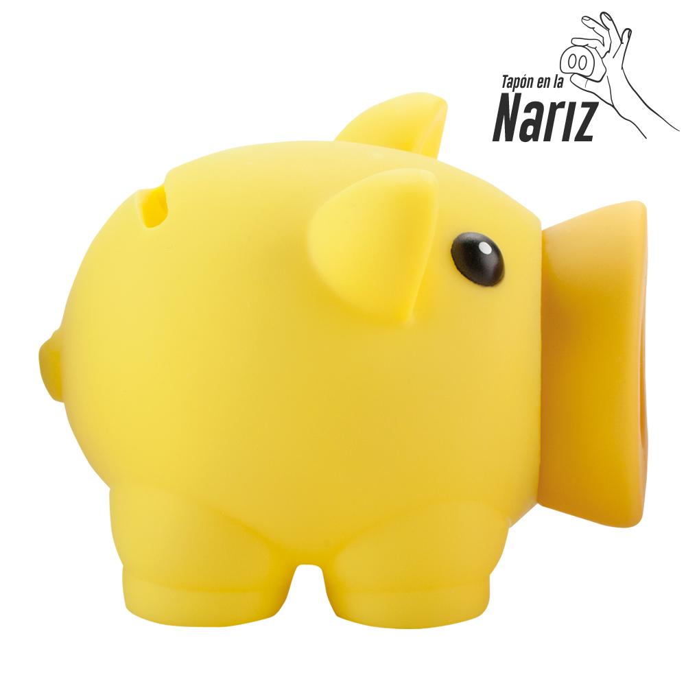 Alcancia mini piggy Azul Claro miniatura 5