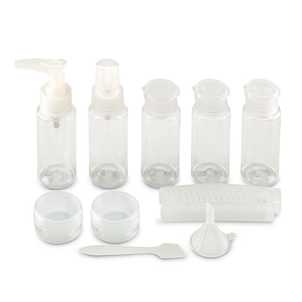 Set de botellas de viaje Transparente miniatura 4