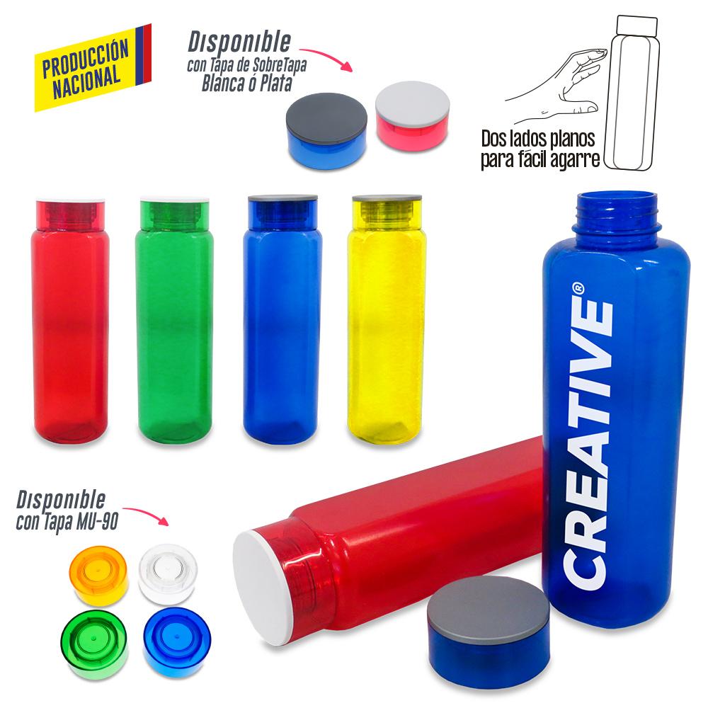 Botilito logomax 750ml -produccion nal(tapa mu-90) produccion nacional Azul front