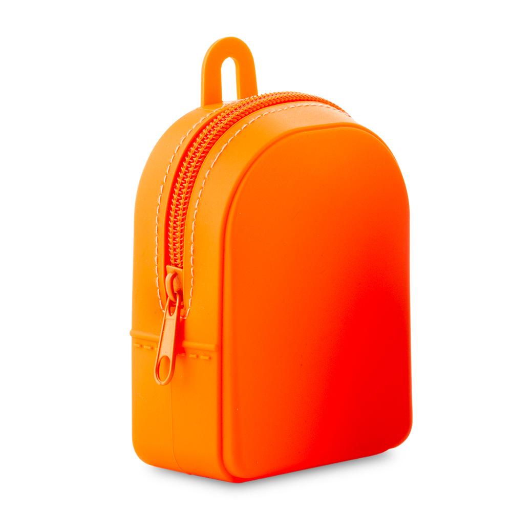 Monedero en silicona backpack Azul miniatura 6