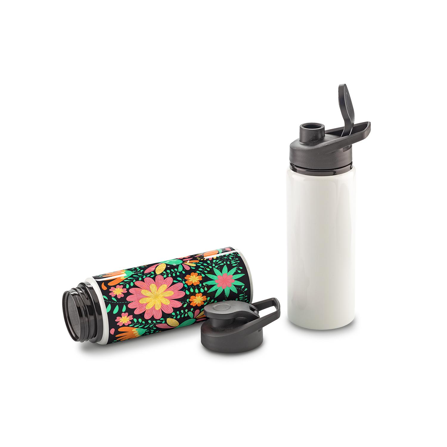 Botilito metálico para sublimación gipsy 700ml Blanco front