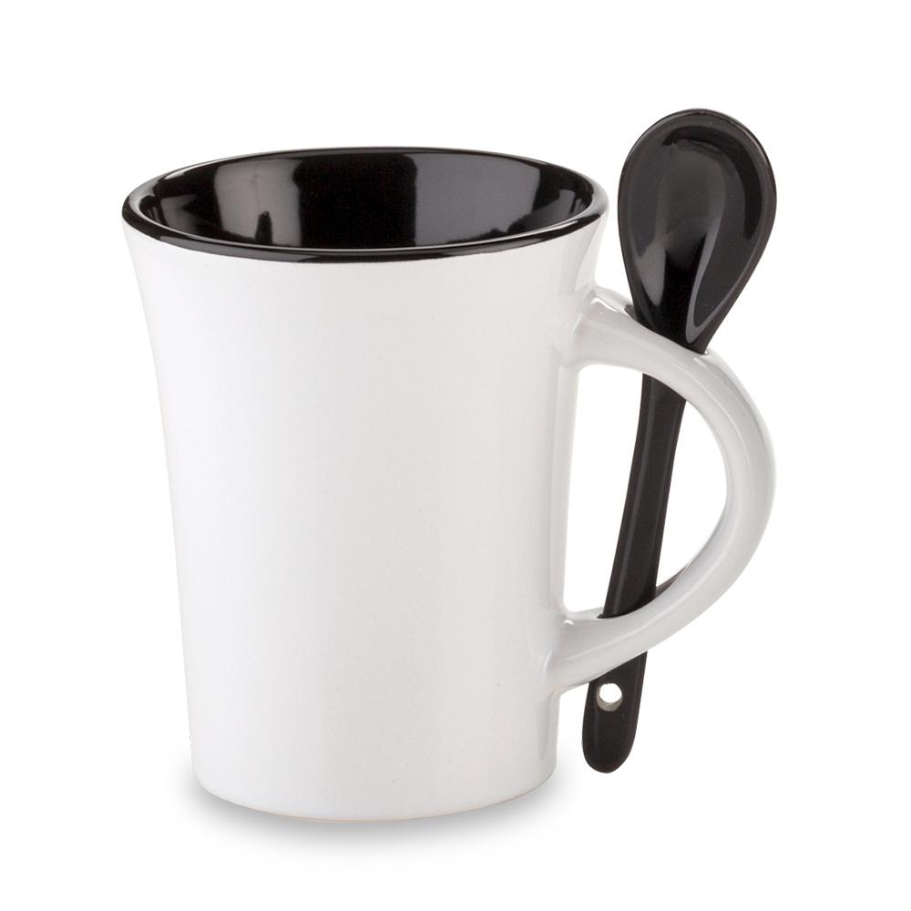 Mug ceramica con cuchara trump 10oz Azul miniatura 6