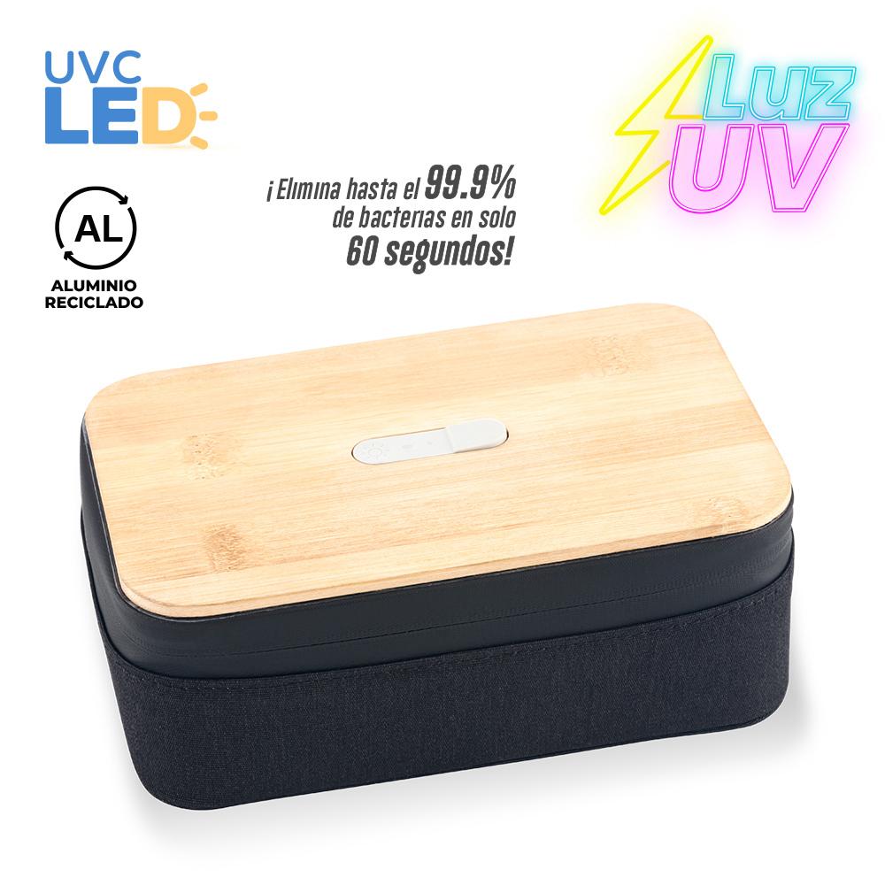 Organizador multiusos con esterilizador uvc led oferta oferta Negro miniatura 3