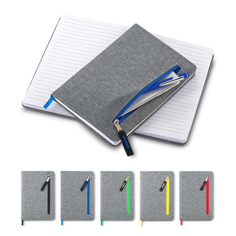 Libreta zipper oferta oferta Rojo front