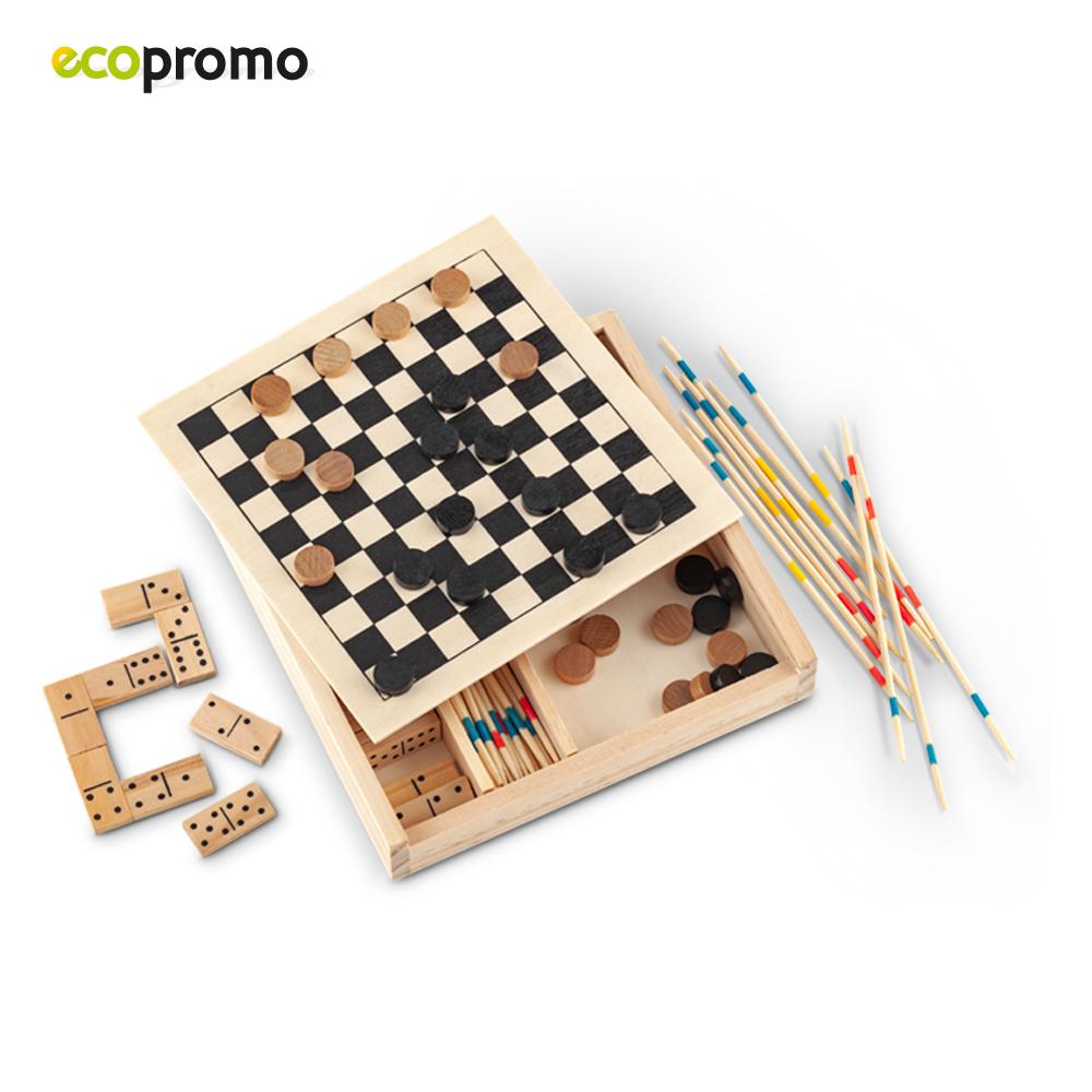 Set de juego chessman Natural miniatura 3
