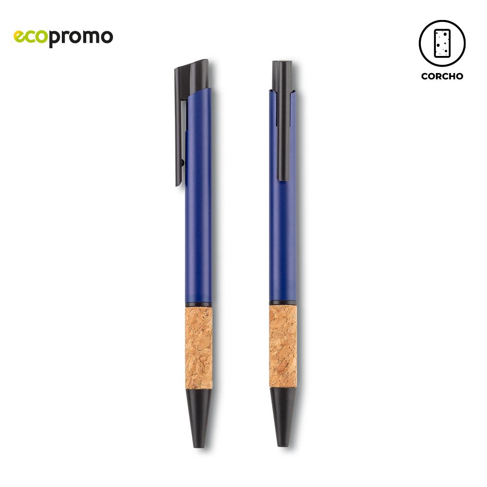 Boligrafo summit metal cork Negro miniatura 5
