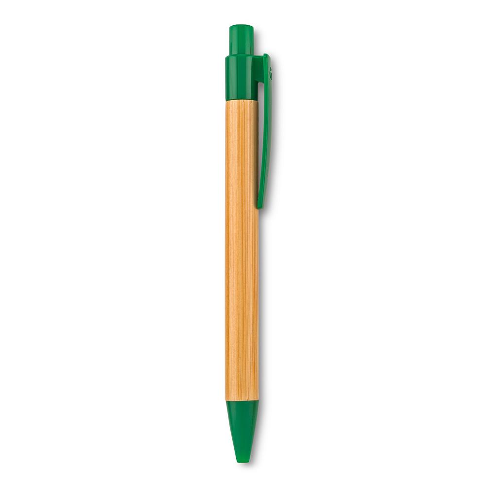 Boligrafo bamboo Azul miniatura 3