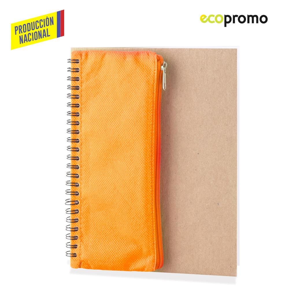 Libreta con portalapices - produccion nacional produccion nacional Amarillo miniatura 6