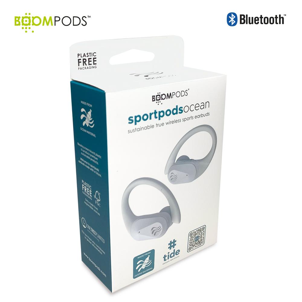 Audífonos bluetooth sportpods boompods Negro miniatura 9