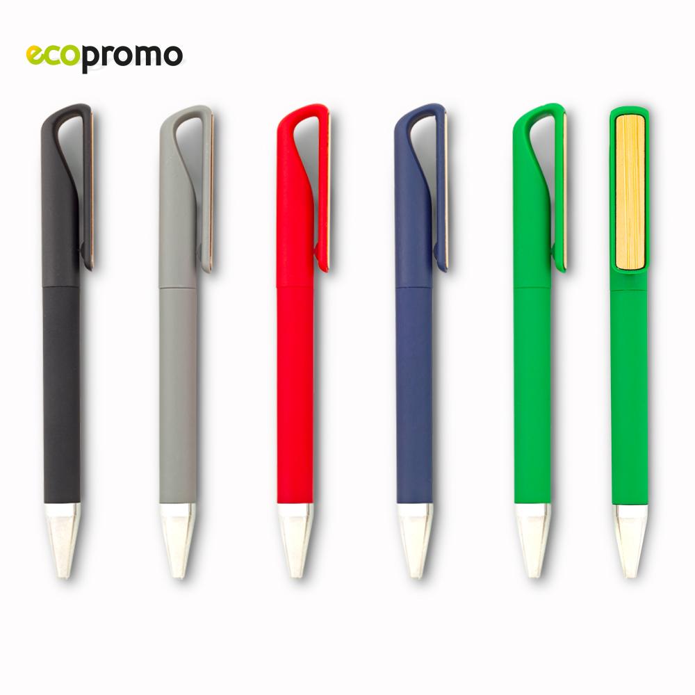 Bolígrafo pebble - oferta oferta Gris front