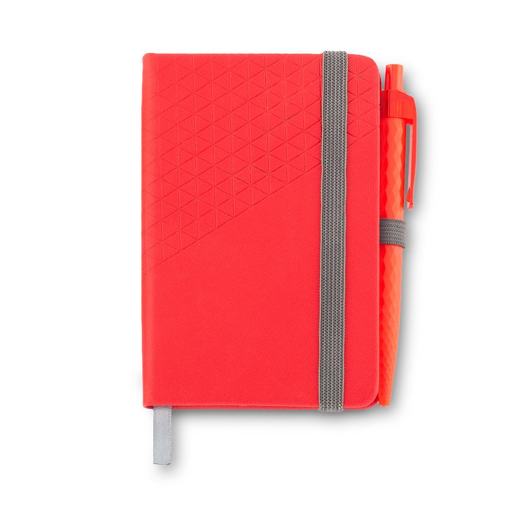 Set de boligrafo y libreta lawson Rojo miniatura 7