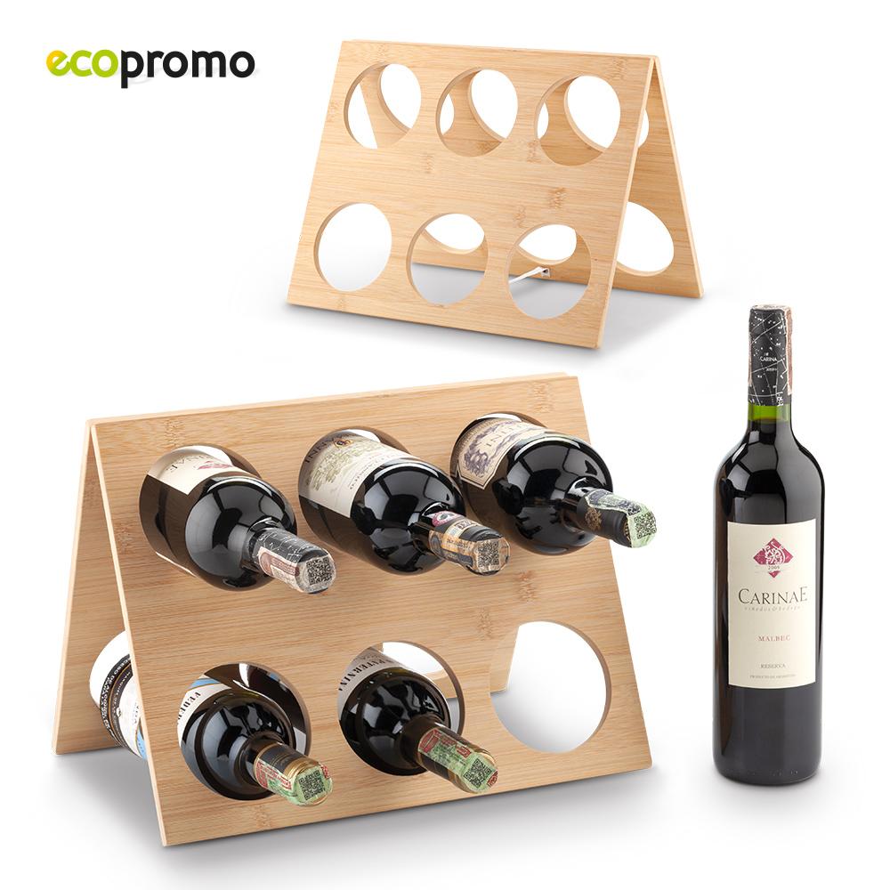 Portabotellas en madera - oferta oferta Bamboo front