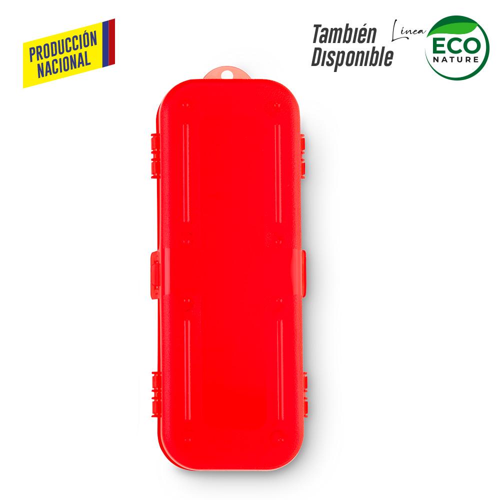 Estuche plastico de tres cuerpos - produccion nacional produccion nacional Amarillo miniatura 6