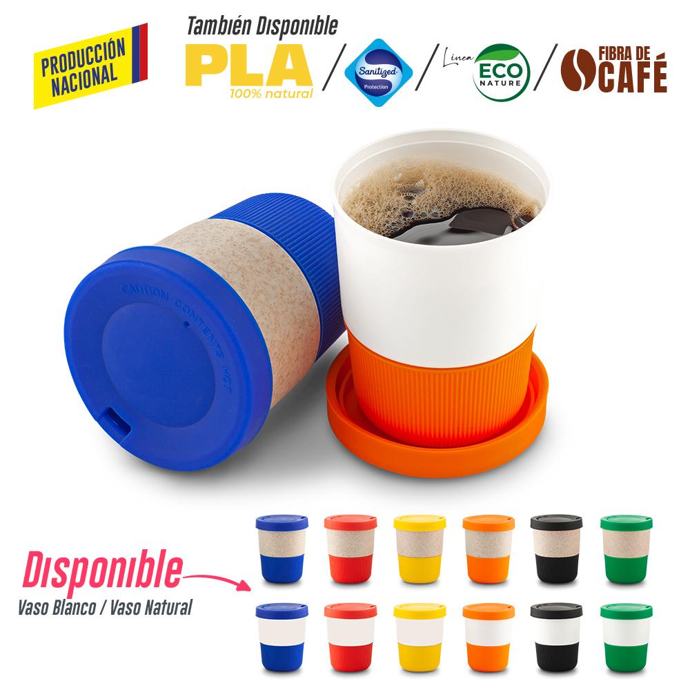 Mug plastico morgan 300ml - produccion nacional produccion nacional .Vaso Blanco prod nacional front