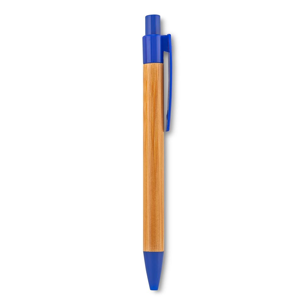 Boligrafo bamboo Azul miniatura 5