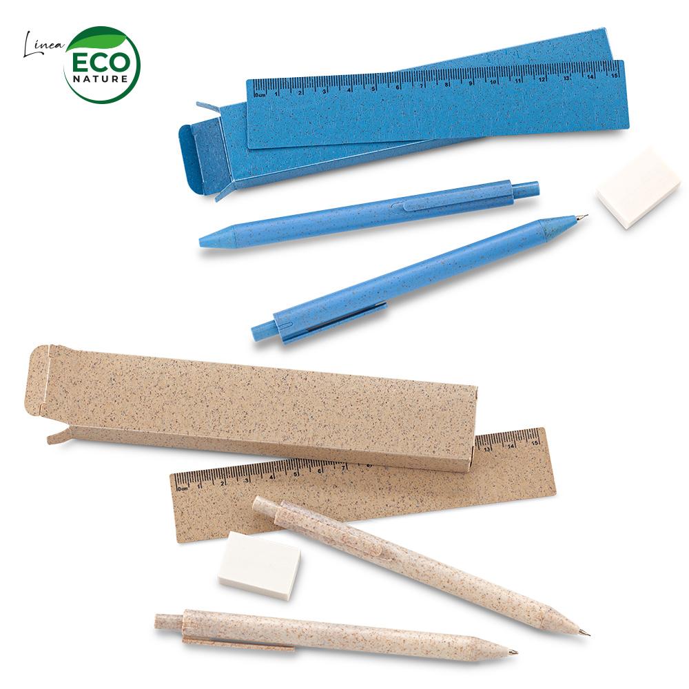 Set de trigo eco Azul front