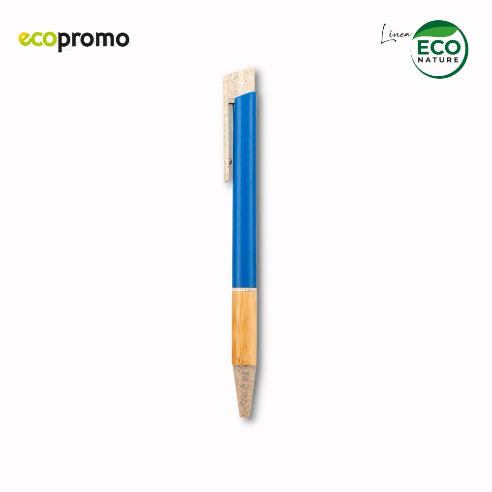 Bolígrafo summit eco bamboo Azul Royal miniatura 7