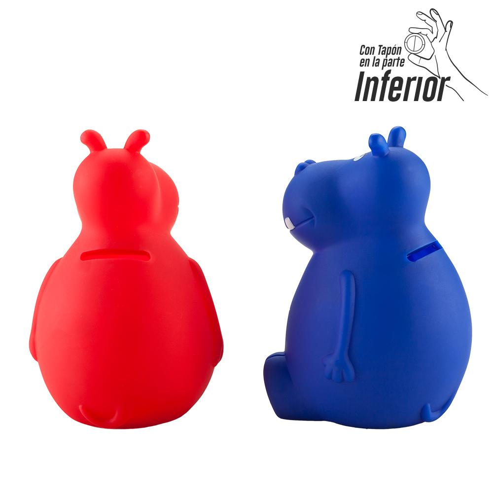 Alcancia hippo Azul miniatura 3