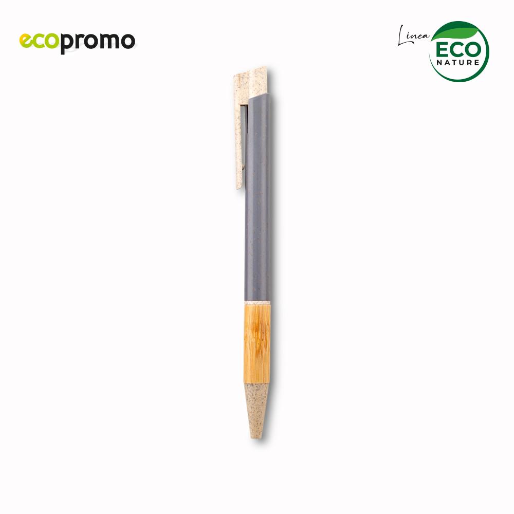 Bolígrafo summit eco bamboo Azul Royal miniatura 4