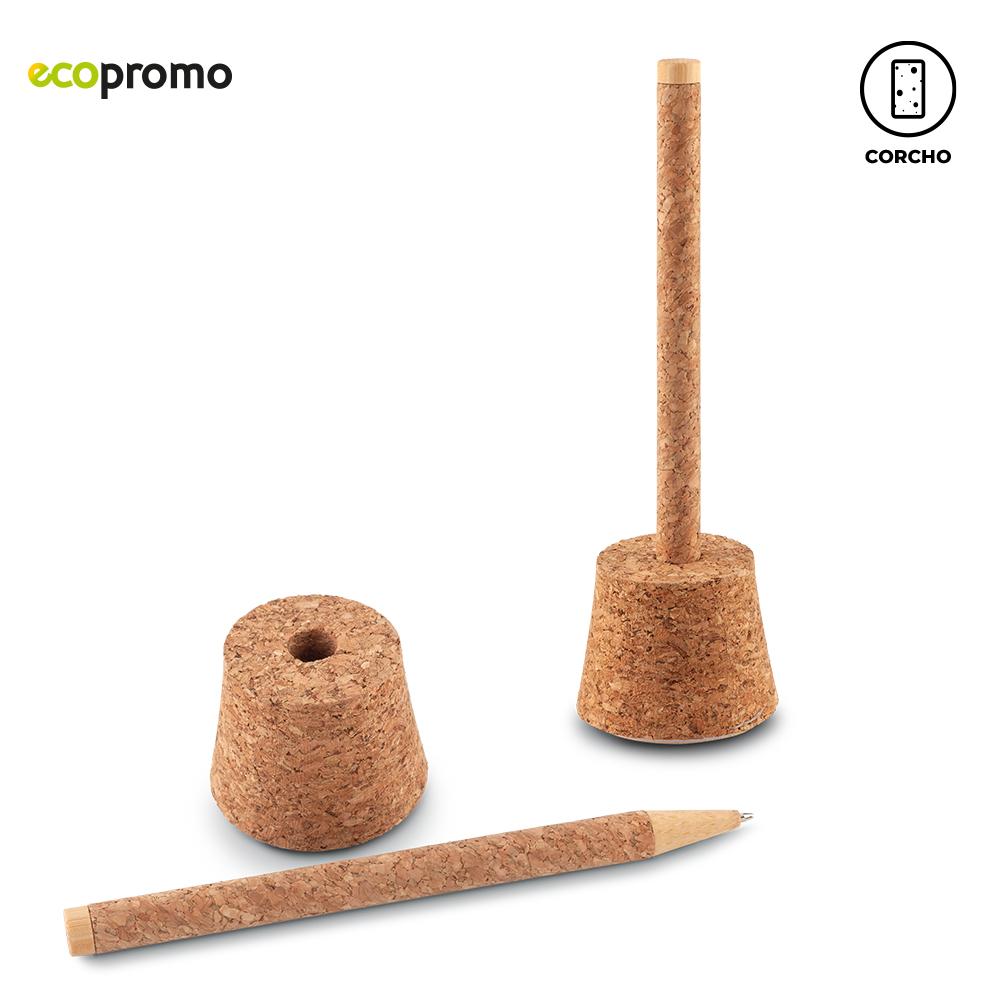 Boligrafo cork stand Corcho miniatura 2