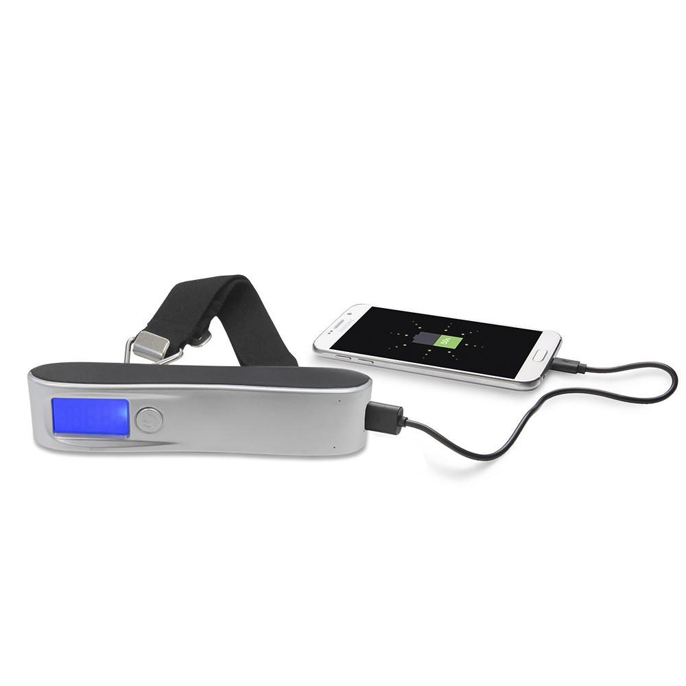 Pila recargable 2600 mah con pesa de equipaje ii Silver miniatura 3