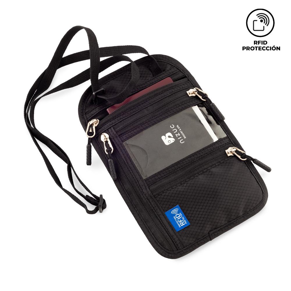 Portadocumentos vintra Negro front