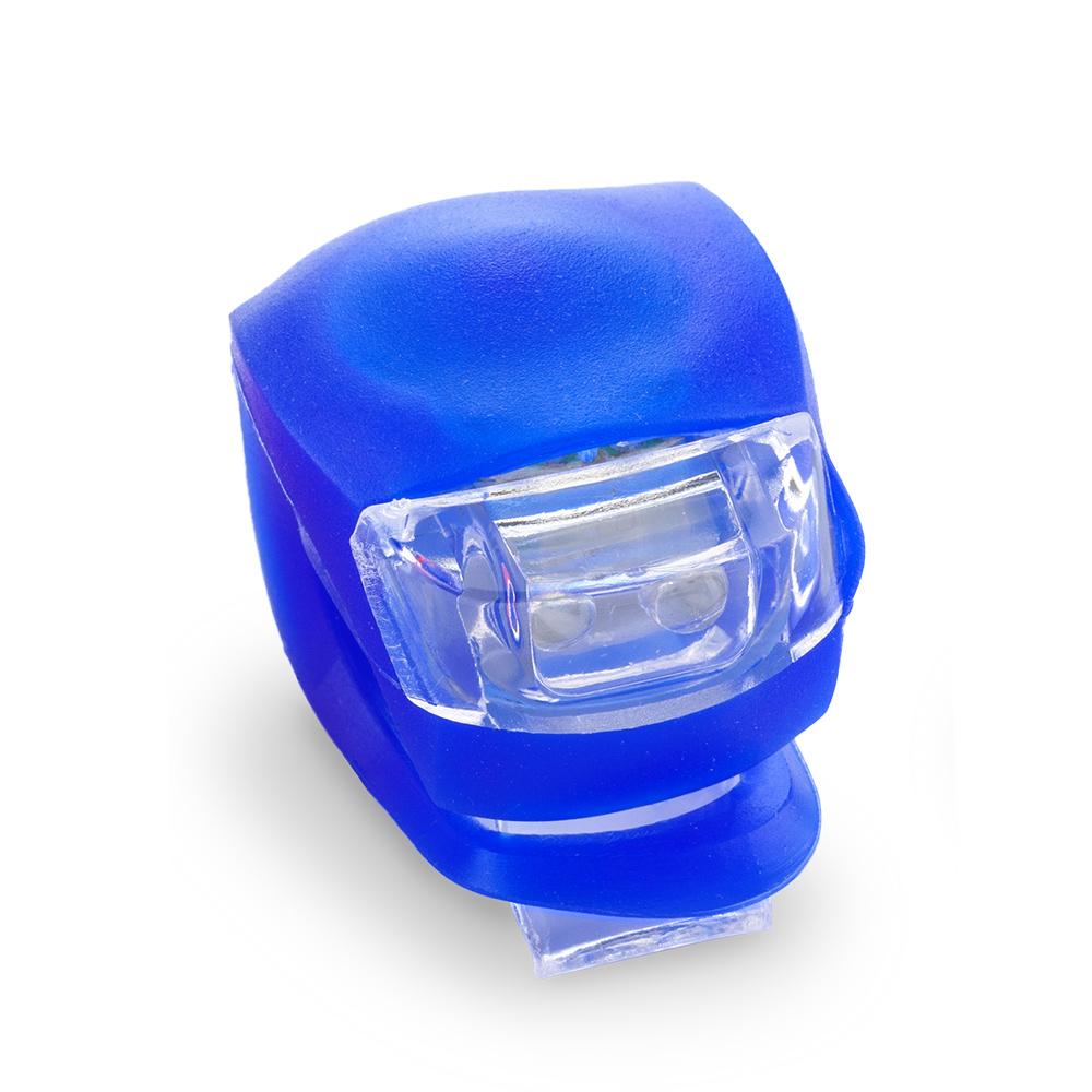 Linterna para bicicleta snake ii Azul miniatura 3