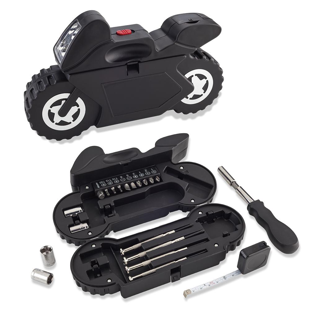 Set de herramientas motobike Negro front