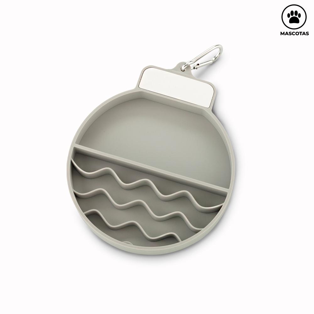 Bowl mat para mascotas Gris miniatura 3