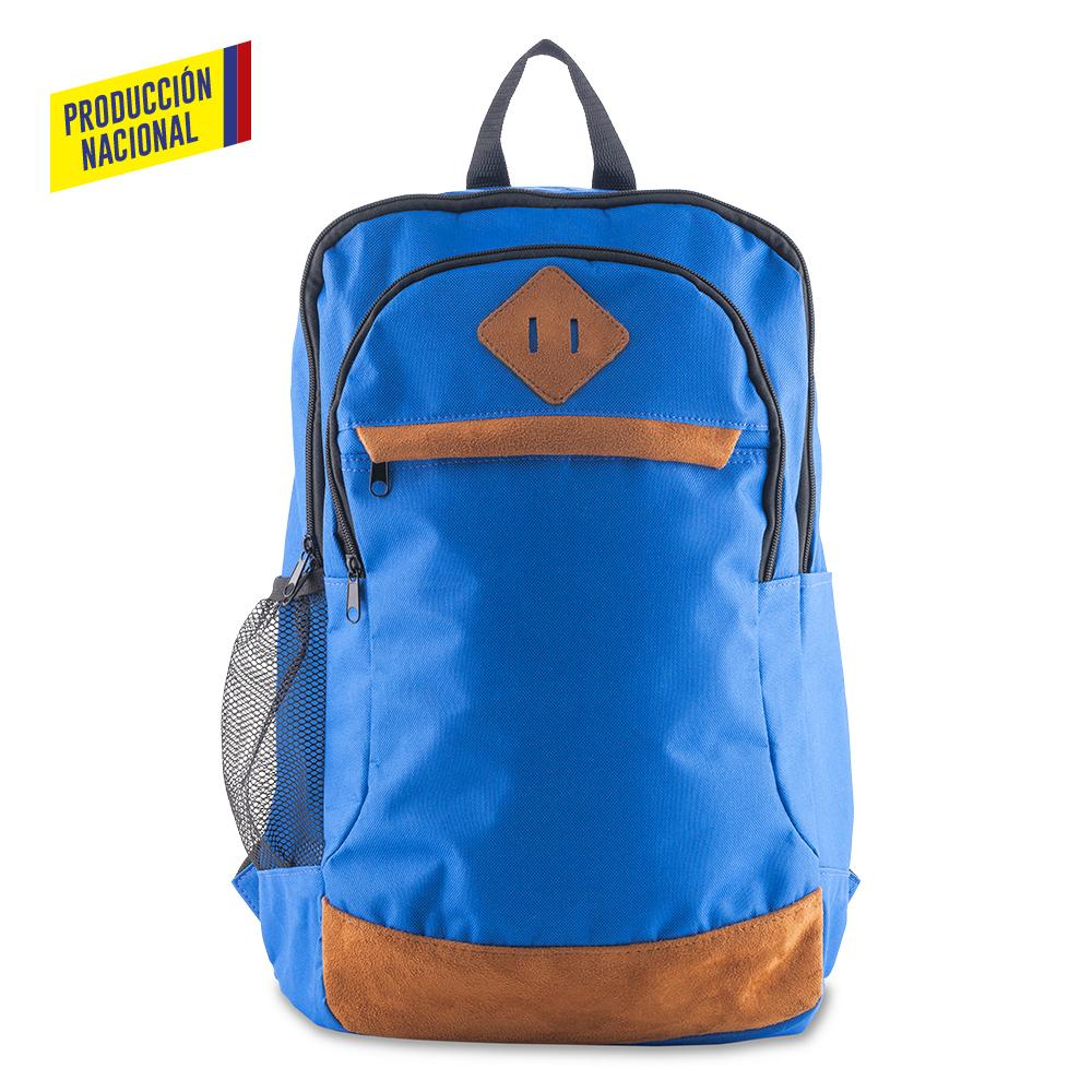 Morral backpack retro - produccion nacional produccion nacional Azul miniatura 3