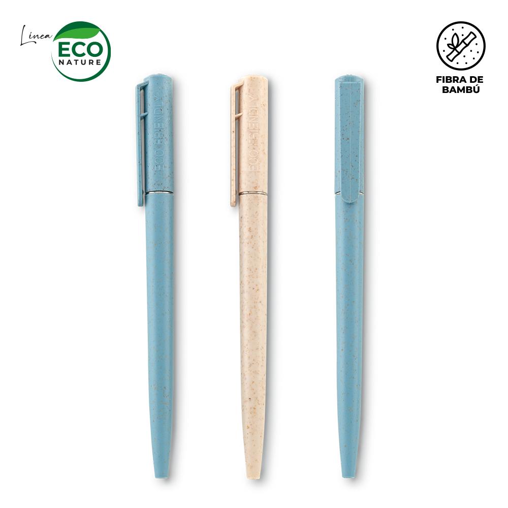Bolígrafo ecopetite Natural front
