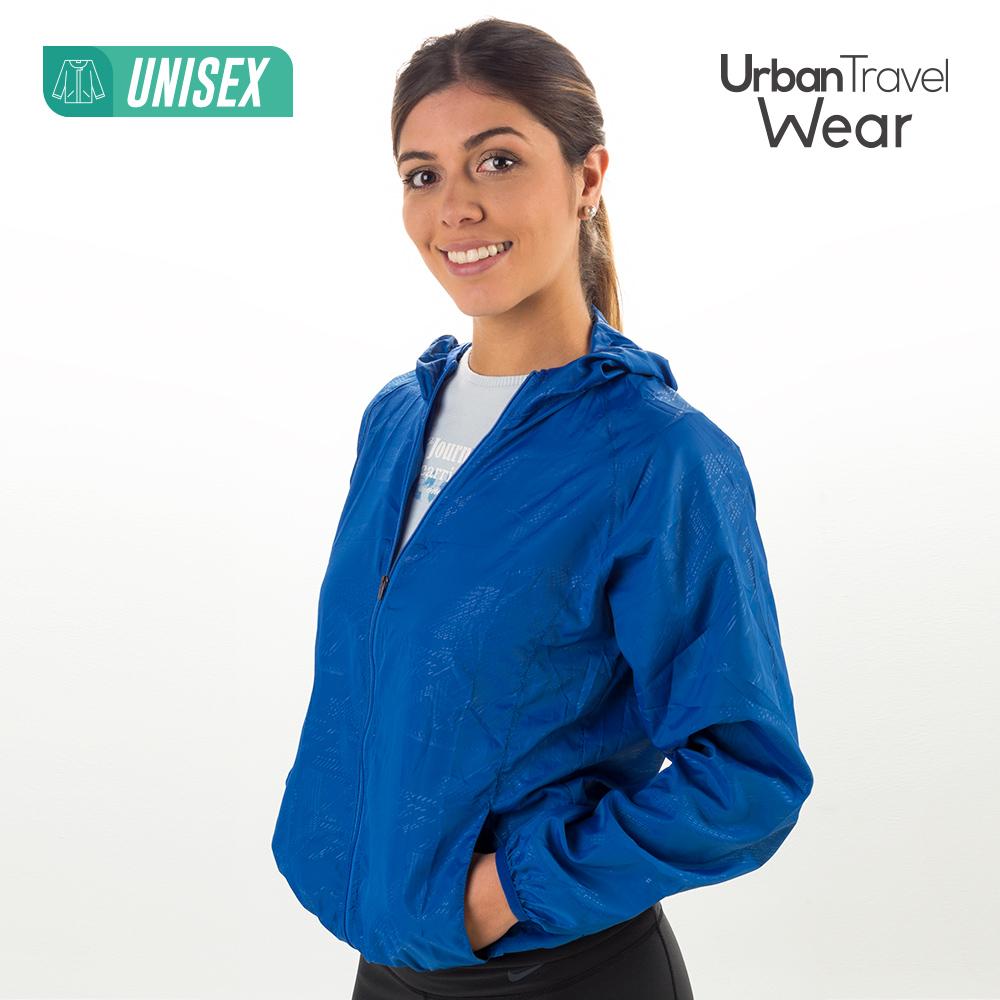 Chaqueta urban travel wear . S Azul miniatura 6