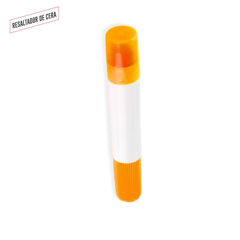 Resaltador magico en cera mega Amarillo miniatura 5