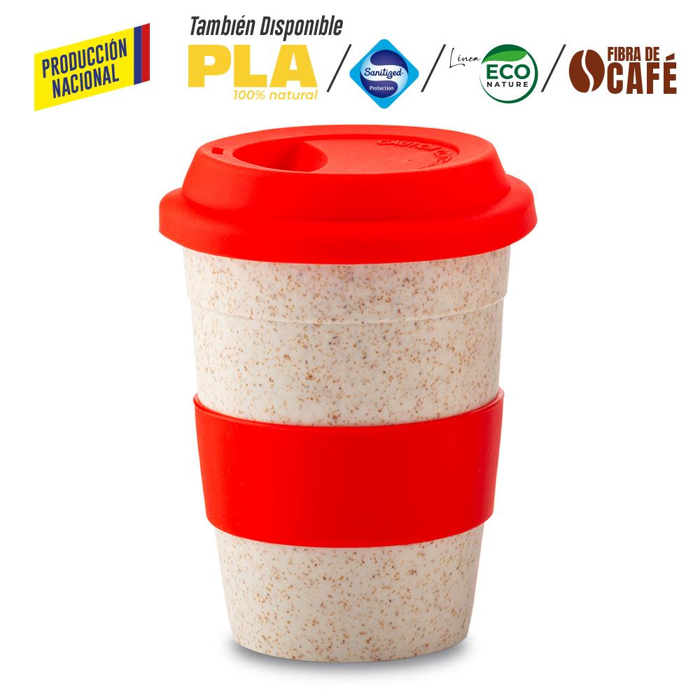 Mug plastico orbit 12oz - produccion nacional produccion nacional Blanco Para Tapa Plastica miniatura 13