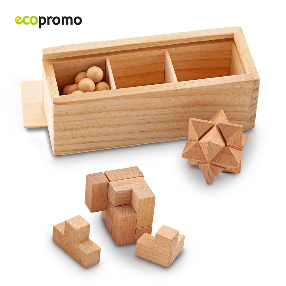 Set de juegos genium Madera miniatura 3