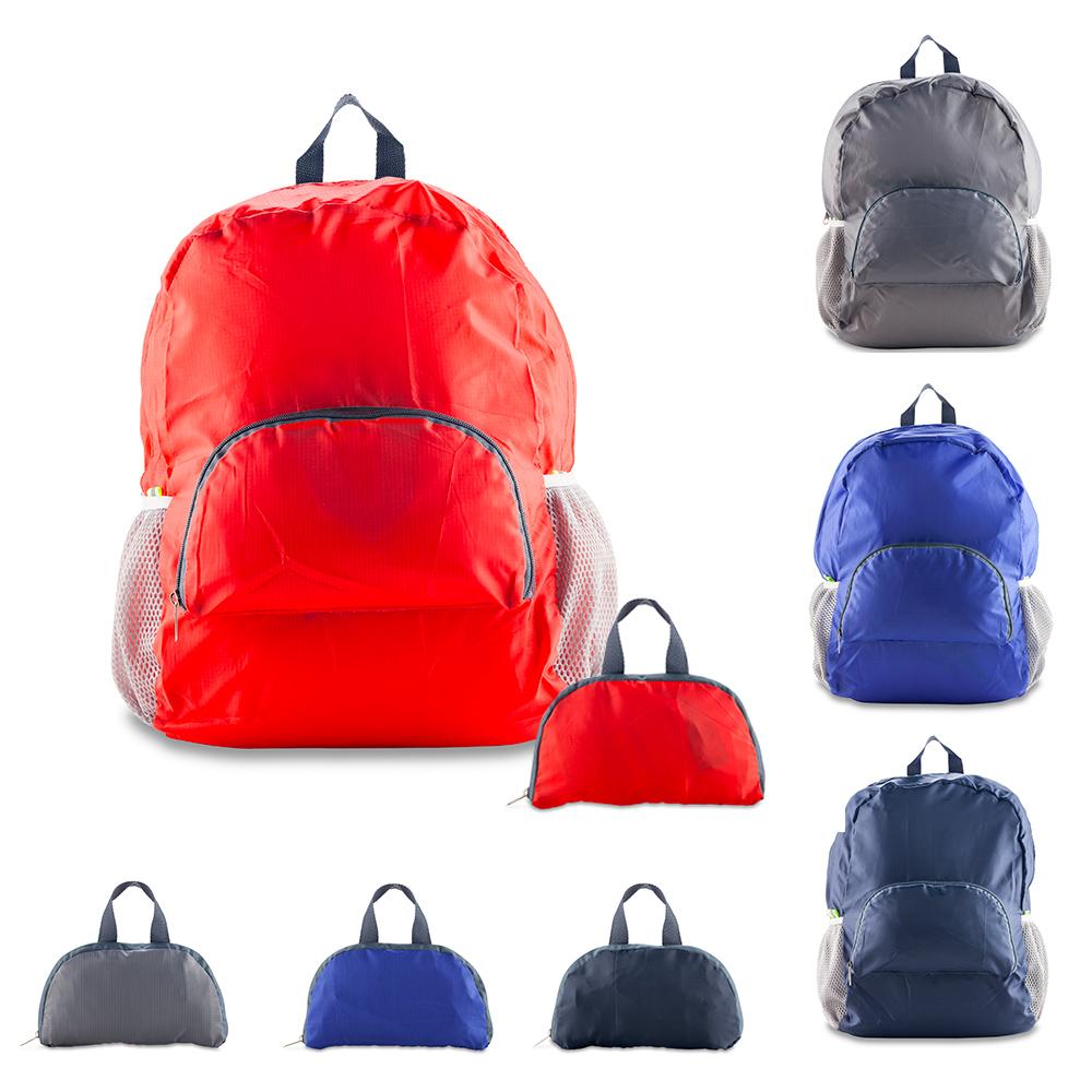 Morral backpack plegable molly Azul Oscuro front
