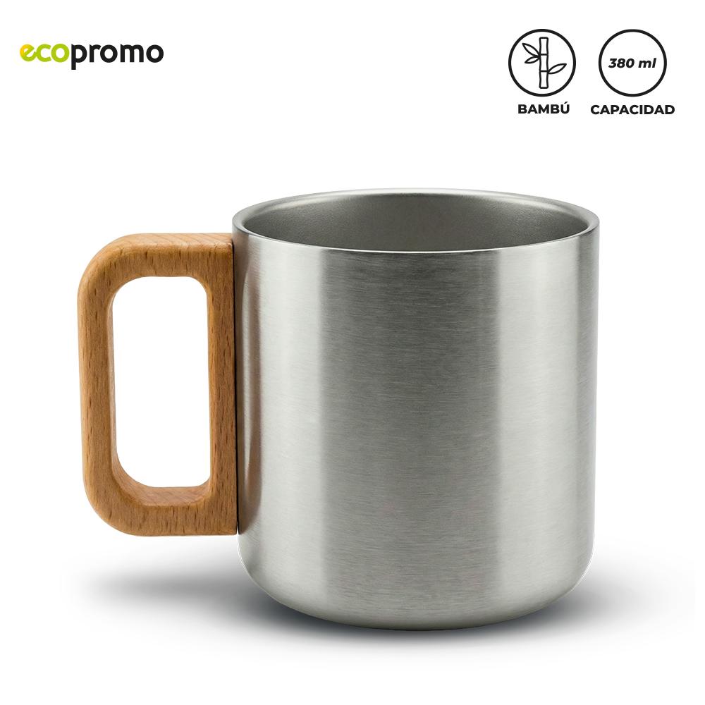 Mug metalico avenix 380 ml Silver miniatura 4