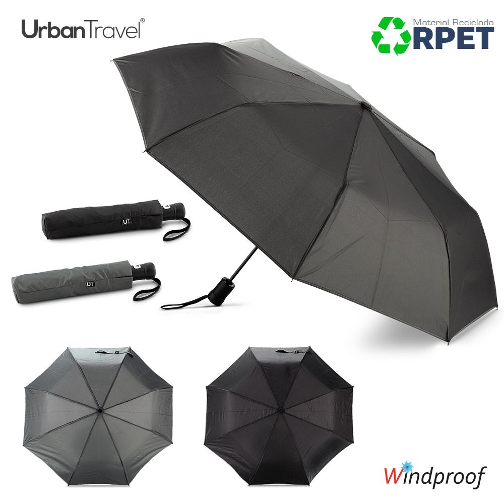 Paraguas scorpius urban travel 21 Gris Oscuro front