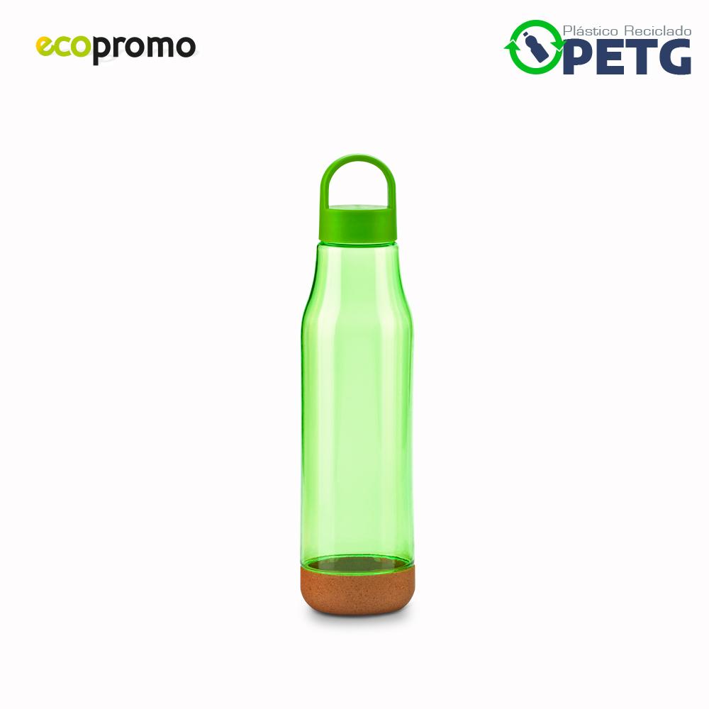 Botilito plástico clemen rpet 600ml - oferta oferta Verde miniatura 5
